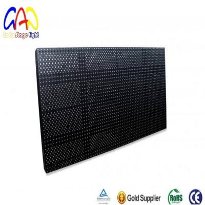 China Outdoor 10 mm LED Display Panel Plastic Big Video Screen SMD3528 110 Degree for sale