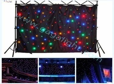 China DMX512 20W Outdoor SMD Flexible LED Curtain Display Screen for Rental for sale