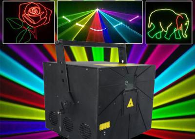 Κίνα DMX 512 RGB ισχυρό πράσινο λέιζερ ενεργοποιημένο ήχος 90VAC - 250VAC/300VA προς πώληση