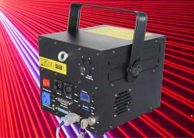 China Single Head RGB Pure Diode Laser Lights 1140mw Outdoor IP55 SD Voice Control for sale