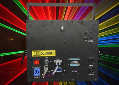 China 7500mW RGB 40k DMX 637nm rote Halogenbirnen des reinen Dioden-Laser-Partei-Licht-im Freien zu verkaufen