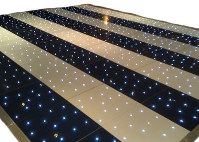 Chine Scintillement sans fil de couleur de difficulté de panneaux de RVB LED Dance Floor pour le divertissement à vendre