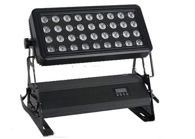 China IP54 LED Outdoor Wall Washer Lights 96PCS × 3W Aluminum Black LCD Display for sale