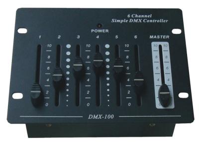 China 6 Ch Programmable DMX LED Controller For Stage Light PP39V Battery High Power for sale