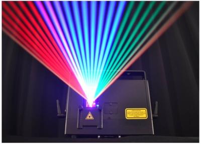 China De zuivere Projector van de de Kleuren Minilaser van de Diode RGB Laser Lichte 1800mw Volledige, 60° Aftastenhoek Te koop