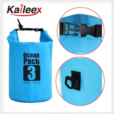 China Waterproof Dry Bag Customized Case 2L 3L 5L 10L 20L 30L Waterproof Dry Bag Outdoor Waterproof Bag for sale