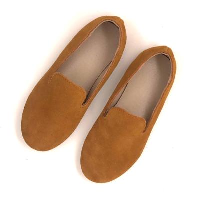 China China factory china lady baby suede anti-slippery wholesale soft leather baba shoes adult children for sale