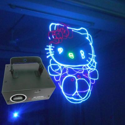 China Aluminum +LED Display Colorful Festival Decoration Writing Text SD Laser Light for sale