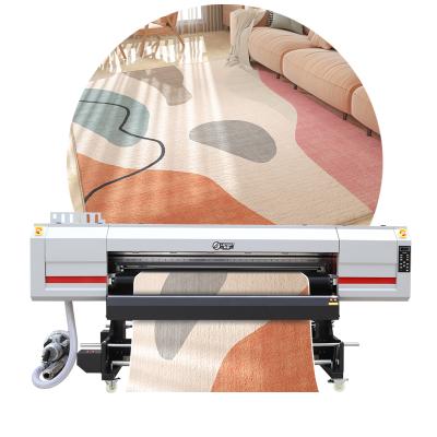 China Building Material Stores Letop 6Ft High Speed ​​Hybrid Leather Letop 4Heads China UV Printer for sale