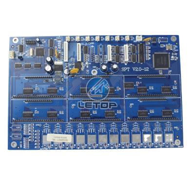 China Originla discount! carriage board for zhongye spt 510 printhead 35pl 12head printer SPT V2.0-12 for sale