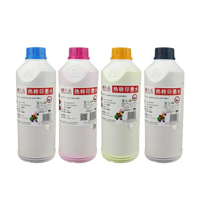 China Environmental friendly PET transfer film printing textile printer DX5 DX7 XP600 i3200 printhead dye sublimation ink for sale