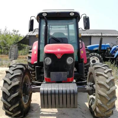 China Used/Factory Used Farm Wheel Tractors, Massey Ferguson 1104,110hp 4x4wd with Small Mini Equipment Farm Machinery for sale