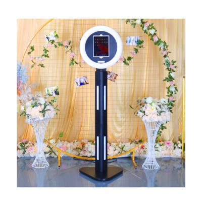 China wedding portable magic selfie camera roamer photobooth ring light lcd ipad photo booth shell mini ipad 12.9 with ring light PT01-IPAD for sale