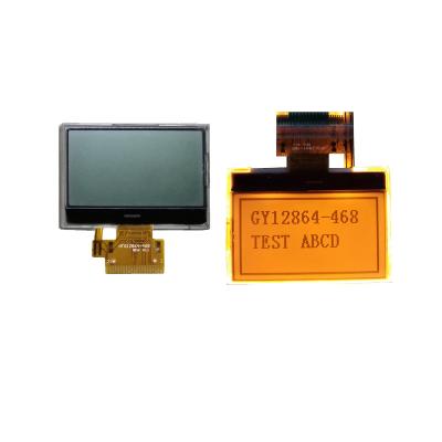 China Monochromatic LCD 128x64 dots graphic type TOOTH LCD module FFSTN parallel SPI 3.3V ST7567A 128*64 negative transmissive dots for sale