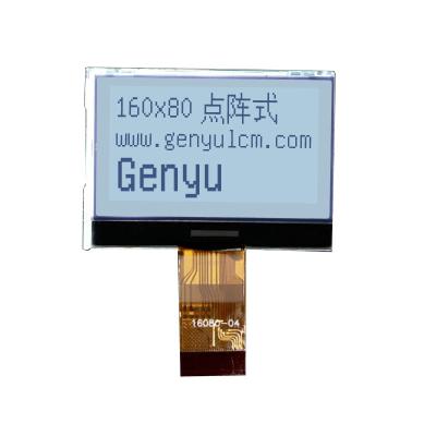 China Switch Genyu 16080 Dot Matrix LCD Module With FSTN Display COG Type Panel for sale