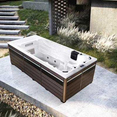 China Water Jets 2021 New Design Whirlpools Swim Spa Pool With Endless Swimming Jets BG-6652 for sale