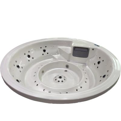 China Freestanding Special Round Durable Whirlpool Bathtub For 6 Person Whirlpool Massage Bath BG-6619 for sale