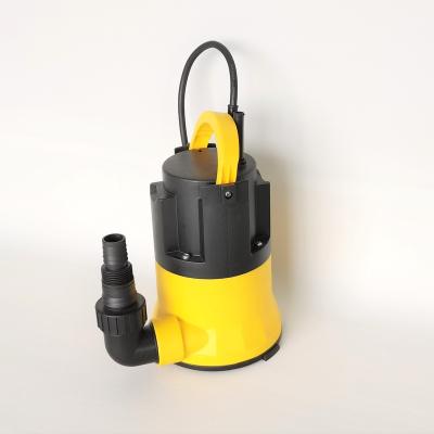 China Quick connection 250w clean water pump (patent) with handle 0.25hp foldable submersible water pump for sale