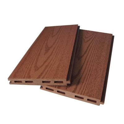 China Chinese Senbao China Good Quality Natural Wood Fiber WPC Wall Panel Cladding Exterior Wall Panel for sale