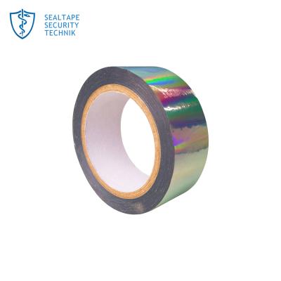 China Custom Waterproof Holographic Rainbow Hologram Sticker Tape for sale