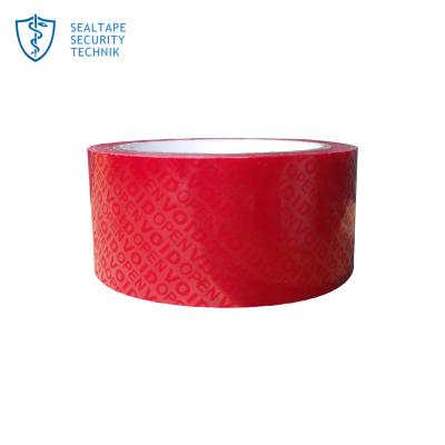 China Waterproof Custom Printed Weatherstrip Security Tamper Proof Adhesive Sealing Tape for sale