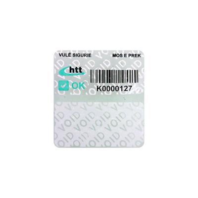 China Discount Anti-Counterfeit Special Edition Customized Multi-Layer Purchase Void Barcode Mark Security Anti-Theft Stickers Cover for sale