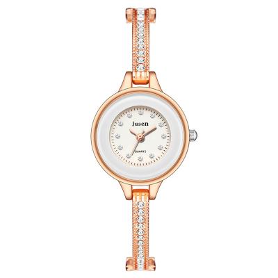 China 2020 Newest Stylish Water Resistant Women Diamond Wristwatch Analog Stainless Steel Luxury Watch For Girl for sale