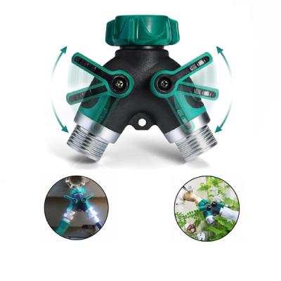 China General 2 Way Garden Hose Water Y Splitter, Two Way Hose Splitter, Faucet Splitter For Garden Hose for sale