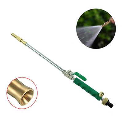 China Adjustable Rotating Flow Controls Water Wand Gun Variable High Pressure Aluminum Household Long Spray for sale