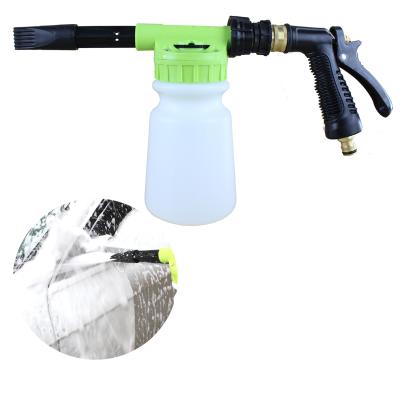 China Spray Foam Garden Hose Washer Foam Gun Cleaning Wash Station for sale