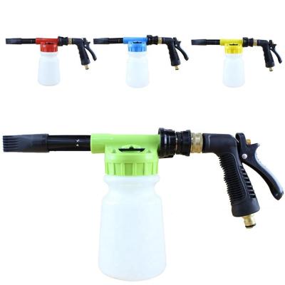 China Variable Flow Control Car Wash Hose Snow Foam Gun For Foam Remover for sale