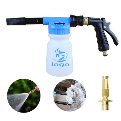 China Car Cleaing Garden Hose Foam Gun Snow Foam Lance With Adjustable Nozzle for sale