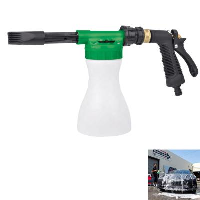 China Low Pressure Low Pressure Water Press Car Soap Dispenser Wash Station Adjustable Foam Gun for sale