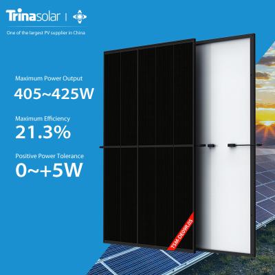 China Half Cell 405W 410W 415W 420W 425W Solar Panel EVA / POE Trina Solar Paneles solares de paneles for sale