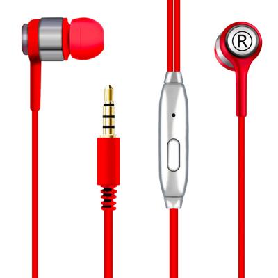 China 1.2m earbuds perfect sound stereo portable media sports deep bass wired earphone with MIC control for sale