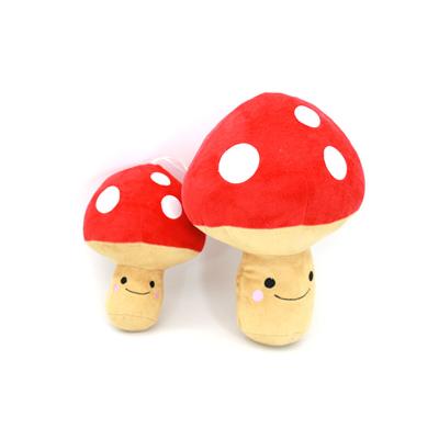 China Kids Toy Gift Customized Size Cartoon Red Mushroom Stuffed Plush Toy For Children for sale