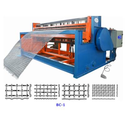 China 0.5mm-12mm Crimped Wire Mesh Making Machine Wholesale and Manufacturer for sale