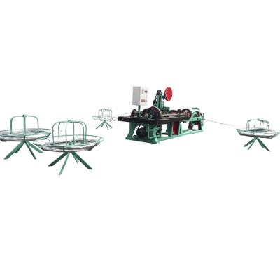 China 3 inch 4 inch 5 inch 6 inch automatic heavy duty easy operate high production barbed wire fence making machine for sale