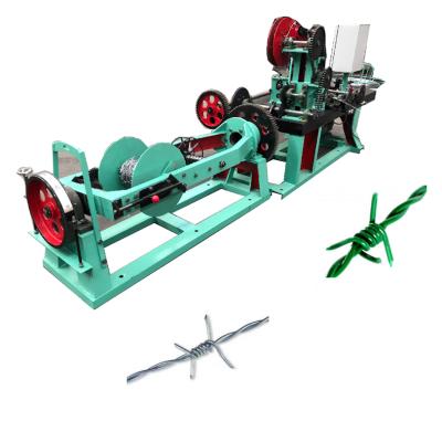 China Automatic barbed wire making machine manufacturer for sale