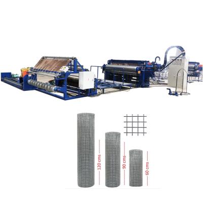 China Automatic Best Price Welded Wire Mesh Roll Making Machine for sale