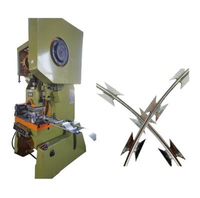 China concertina razor barbed wire punching machine for sale