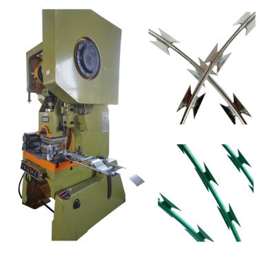 China Concertina razor wire machine length per roll razor barbed wire machine for sale