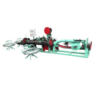 China Exact high speed easy operate reversed double twister barbed wire machine for sale