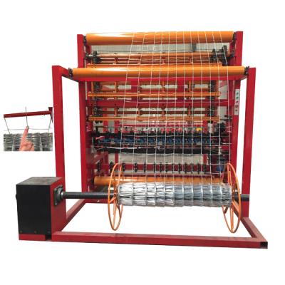 China Factory manufacture livestock fixed knot machine grassland wire mesh cattle fence machine for sale