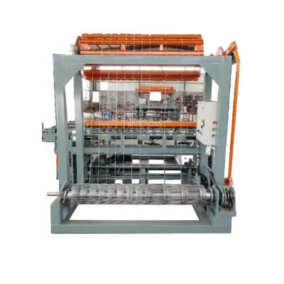 China Hinge Joint Knot Weaving Fence Machine Grassland wire mesh machine for sale