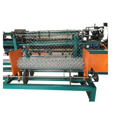 China machine making chain link fence used / double chain link fence machine for sale