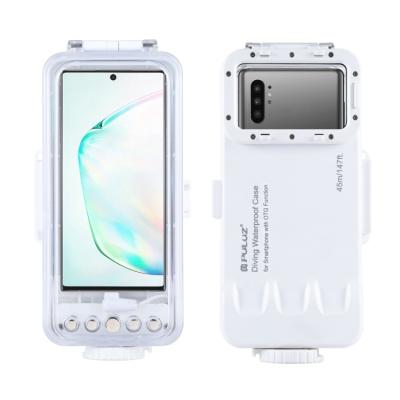 China PULUZ 45m/147ft Universal Waterproof Case Bottom Water Diving Photography For Android Smartphones OTG Function Mobile Phone for sale