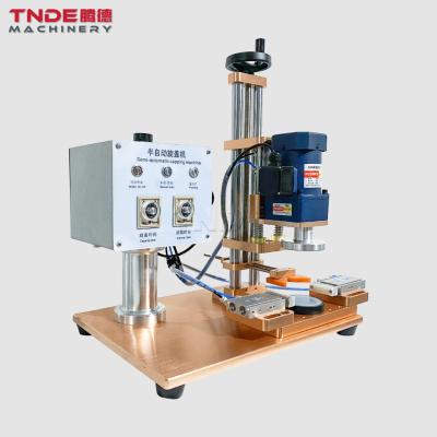 China TDX-S1M Efficient desktop semi automatic sealing jam bottle capping machine for ketchup jar bottle for sale