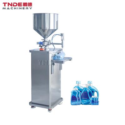 China TD-VTF Food Liquid And Paste Semi-automatic Vertical Single Head Filling Machine for sale