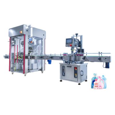 China Guangzhou Factory Price Automatic Food Screw Capping Machine Automatic Liquid Filling Capping Machine for sale